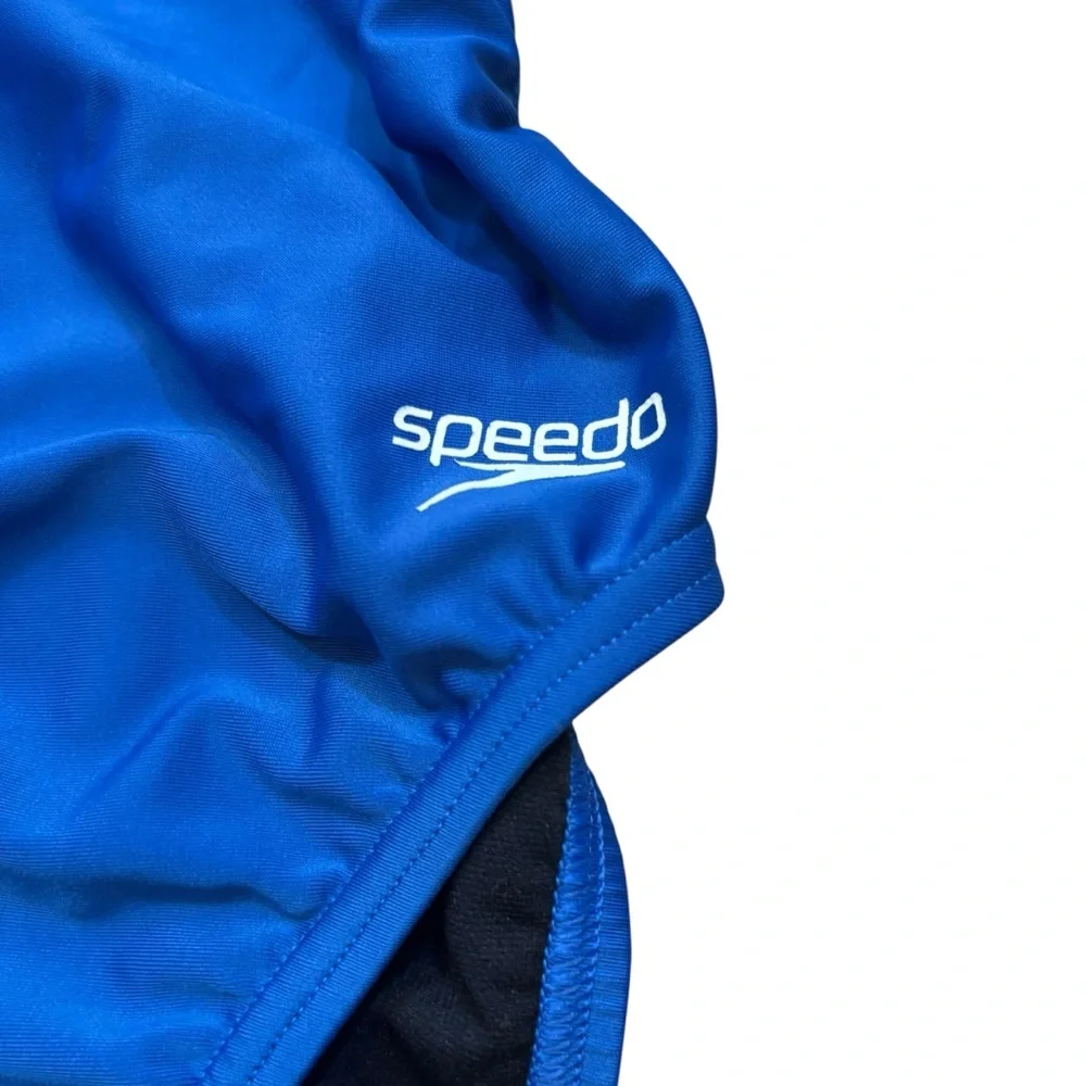 Speedo Women's ProLT Super Proback‎ Solid One Piece Swim Suit Blue Size 30